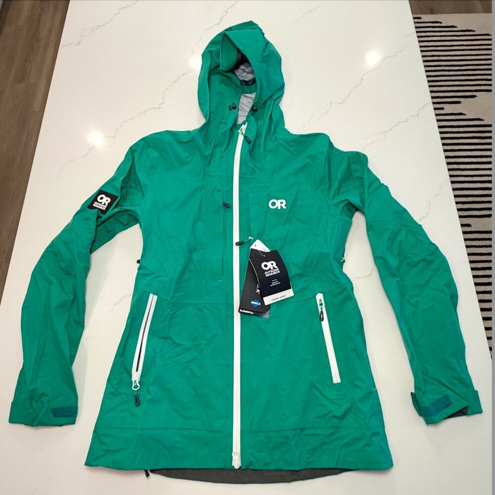 Outdoor Research Women's Carbide Jacket - Small Verdant